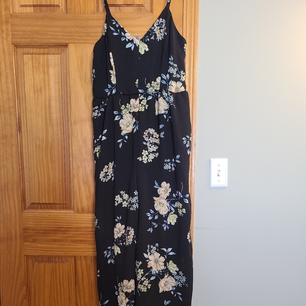 Breezy floral jumpsuit